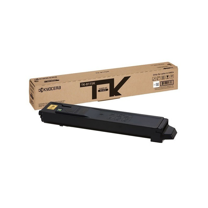 Kyocera TK-8115K / 1T02P30NL0 Toner Nero per ca. 12.000 Seiten